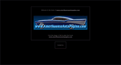 Desktop Screenshot of amerikaanseautopagina.com